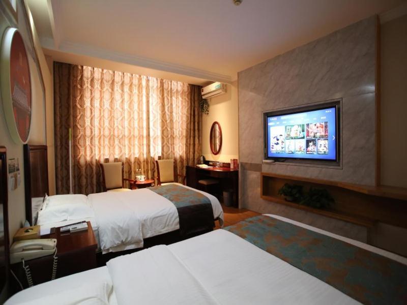 Greentree Inn Jiangsu Wuxi Yangjian Xihu Road Express Hotel Eksteriør billede