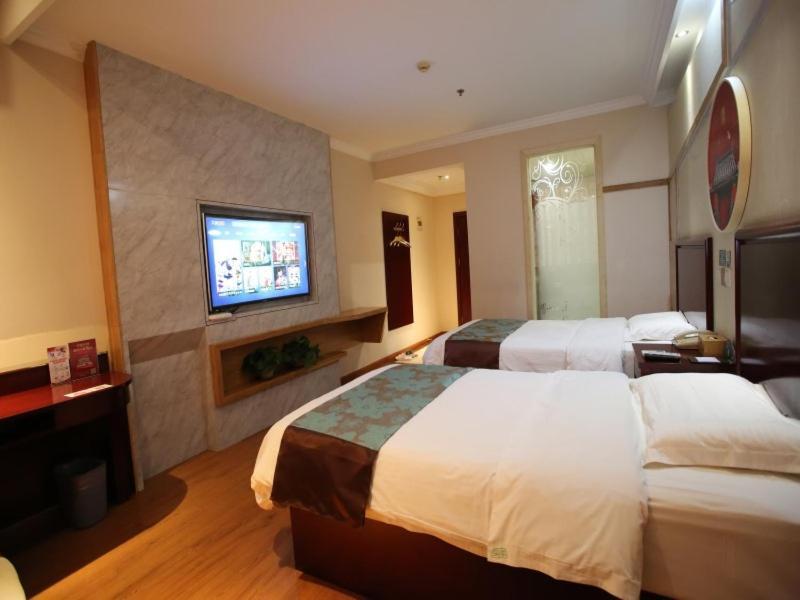 Greentree Inn Jiangsu Wuxi Yangjian Xihu Road Express Hotel Eksteriør billede