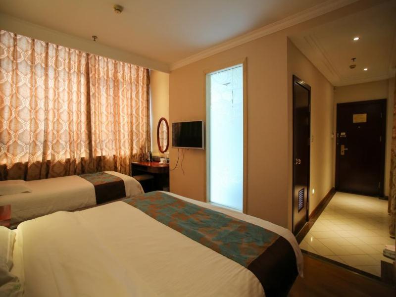 Greentree Inn Jiangsu Wuxi Yangjian Xihu Road Express Hotel Eksteriør billede