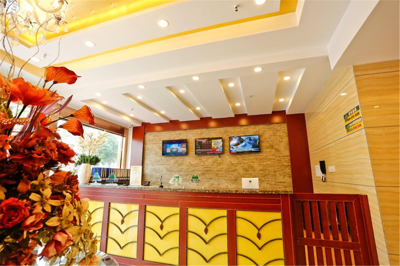 Greentree Inn Jiangsu Wuxi Yangjian Xihu Road Express Hotel Eksteriør billede
